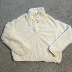 H&M White Pullover Sweater